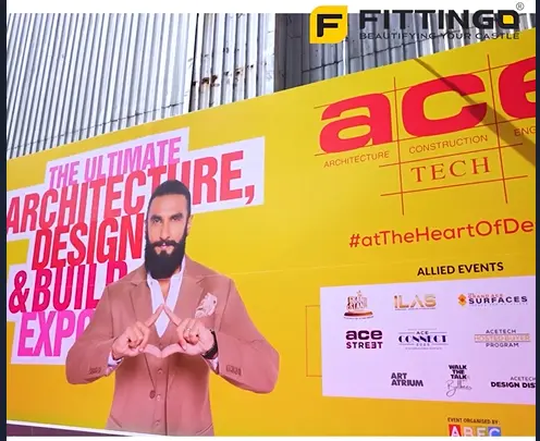ACETECH Mumbai signage reading The Ultimate Architecture, Design and Build Expo